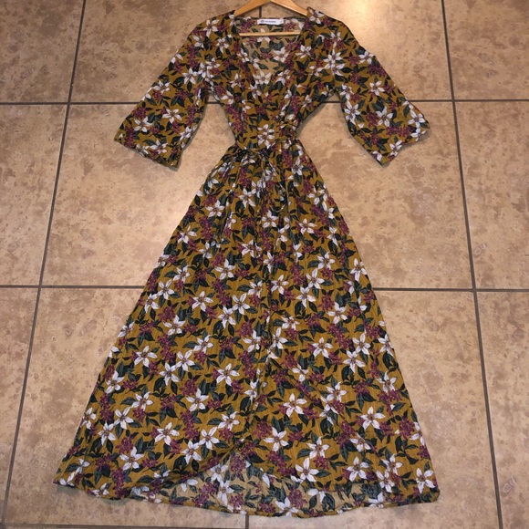 Sold on Mercari! Anthropologie Wrap Dress - Picture 2 of 11